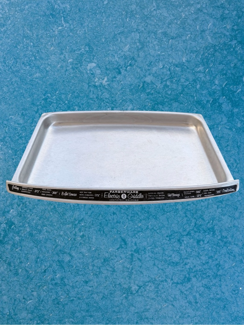 Farberware Electric Griddle Aluminum Drip Tray, Vintage